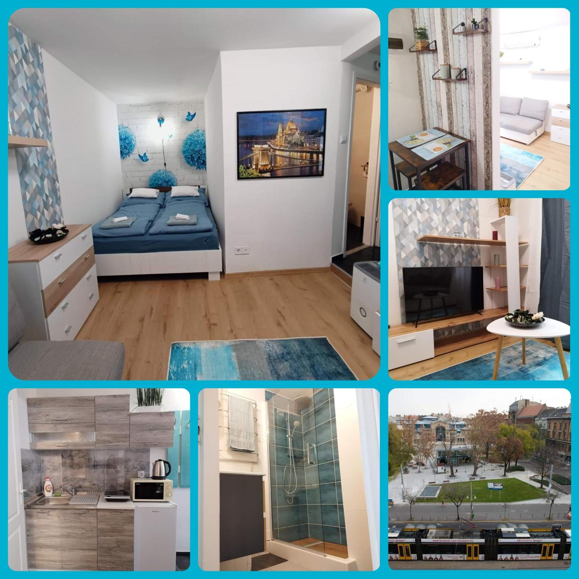 Skyblue Apartment Budapeste Exterior foto